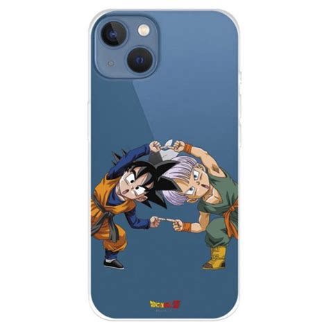 Funda para iPhone 14 Plus Oficial de Dragon Ball Goten y Trunks Fusión