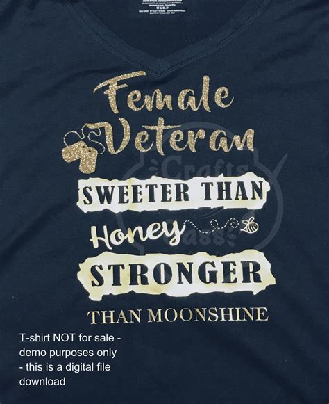 Female Veteran Svg Military Svg Files Svg Designs Cut Files Cricut Files Silhouette Files