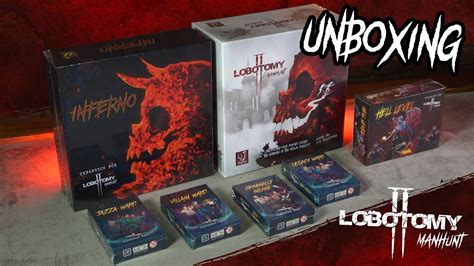 Lobotomy Manhunt Official Unboxing Youtube