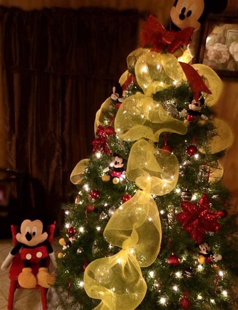 Mickey Mouse Christmas tree 2014 Mickey Mouse Christmas Tree, Holiday Decor