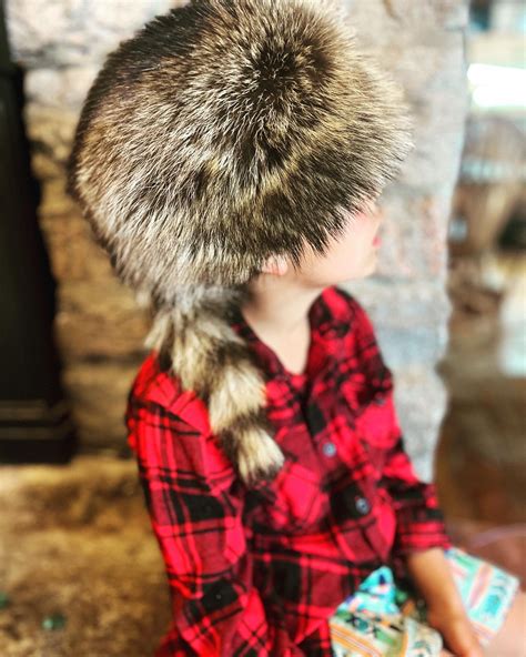 Raccoon Skin Hat Wayeshkad