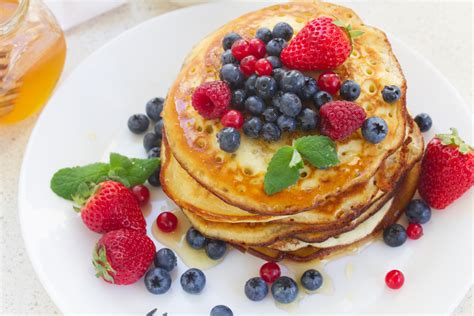 Receta De Tortitas Caseras O Pancakes Elikaeskola Nutrición