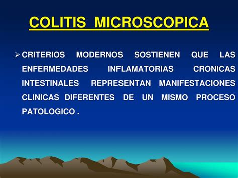 Ppt Colitis Microscopica Powerpoint Presentation Free Download Id 845397