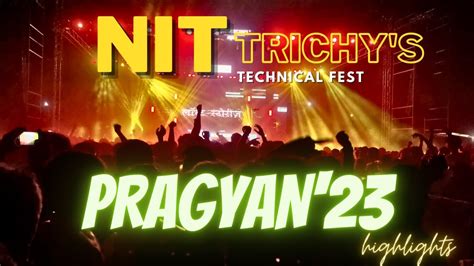 Nit Trichy S Pragyan Highlights Youtube