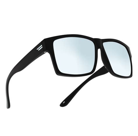 Toroe Matte Black Unbreakable Tr90 Frame Sunglasses W Polycarbonate Polarized Hydrophobic Coated