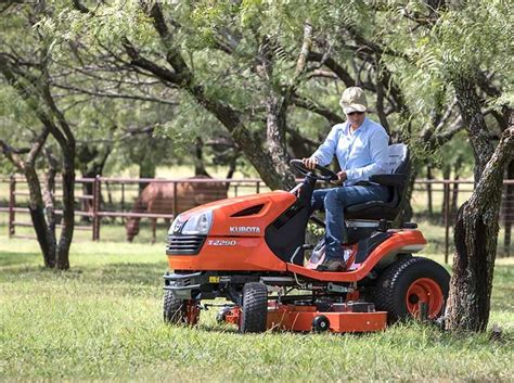 Comparing Kubota Lawn Tractors Nelson Tractor Blog