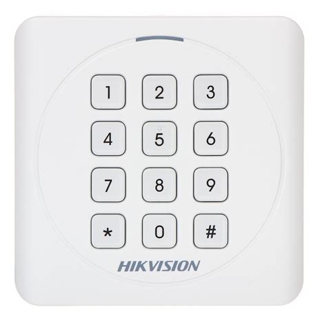 Compuzone Lector De Tarjetas Hikvision Value Em Mf Y Teclado