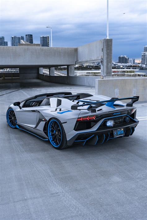 Lamborghini Aventador Svj Grey Blue Velosdesignwerks Flickr