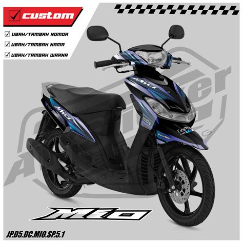 Jual Decal Sticker Mio Sporty Full Body Stiker Dekal Mio Sporty