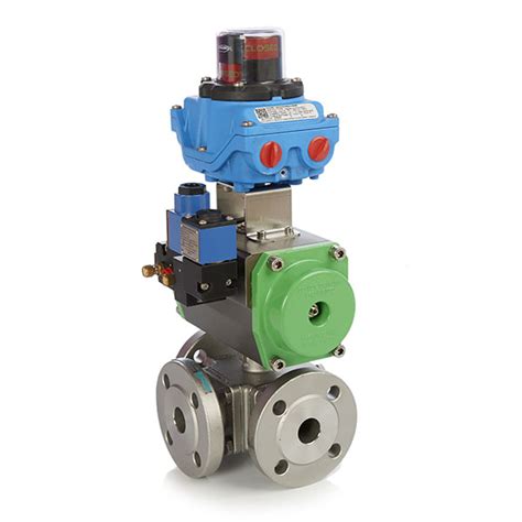 Actuated 3 Way Ball Valves Omega Valves