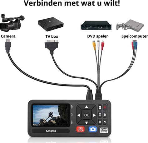 VHS Recorder Videorecorder Digitaliseren Video Naar Converter 3