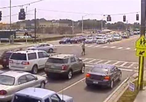 Video Biker T Bones Car Walks Away