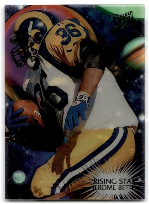 1995 Fleer Ultra Rising Star Jerome Bettis 1 EBay