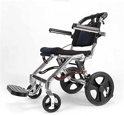 Drive Medical 795b Duet Transport Wheelchair Chair Rollator Walker Blue