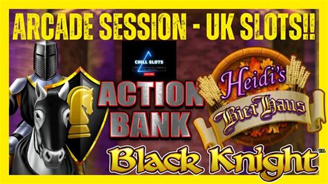 Arcade UK FOBT Slots Black Knight Heidi Shark Raving Mad Action