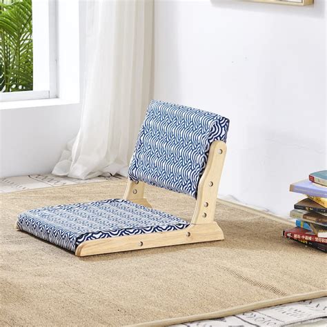 GGCG Tatami Chair Accent Furniture Foldable Meditation Floor Chair