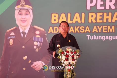 Peresmian Balai Rehabilitasi Napza Adhyaksa Ayem Tentrem Tulungagung