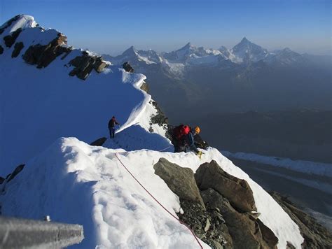 On Ice It Report Ghiaccio E Misto Traversata Roccia Nera Breithorn