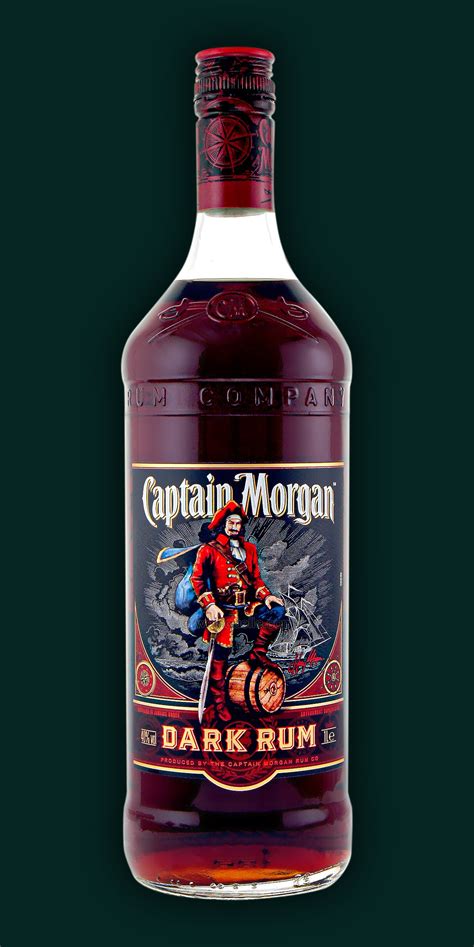 Captain Morgan Black Label Dark Rum 1,0 Liter - Weinquelle Lühmann