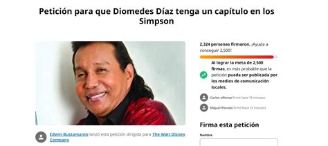 Diomedes Díaz Podría Estar En Un Capítulo De ‘los Simpson Fanáticos