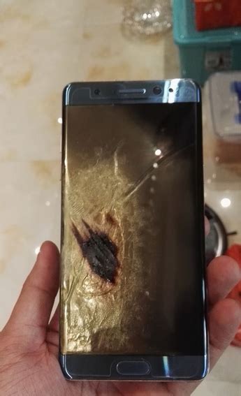 說中國的note 7不會爆炸卻傳出爆炸首例，三星調查報告暗示可能有人趁火打劫 T客邦