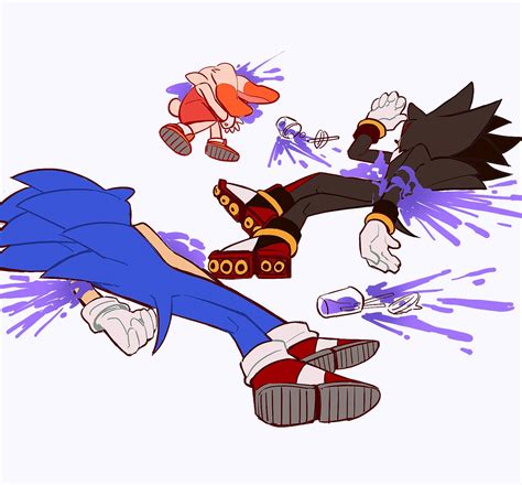 Sonic The Hedgehog Shadow The Hedgehog And Cream The Rabbit Sonic