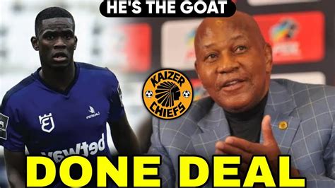 Kaizer Chiefs Sign Bafana Bafana Dangerous Player Breaking News Youtube