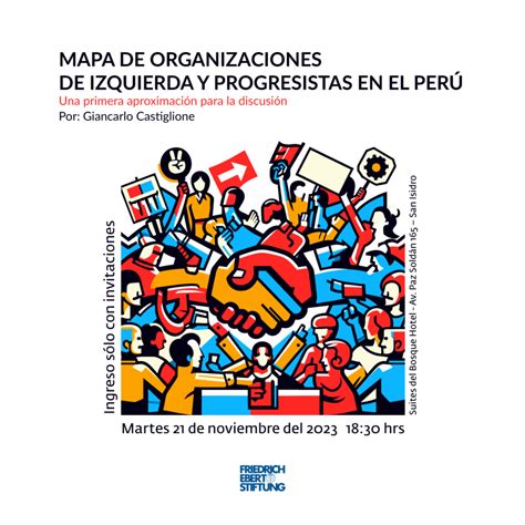 Mapa De Organizaciones De Izquierda Y Progresistas En El Per