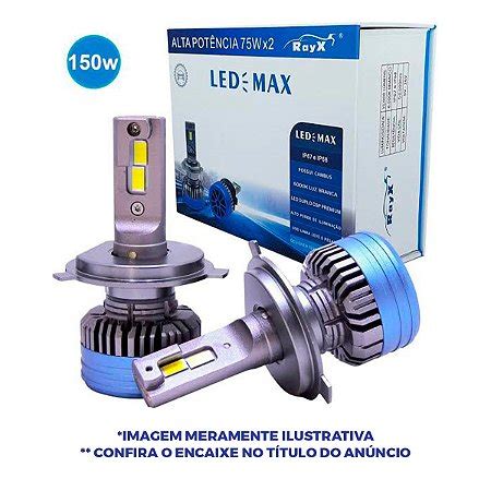 LED MAX H11 6000K RayX Compre Na G2 Distribuidora Distribuidora G2