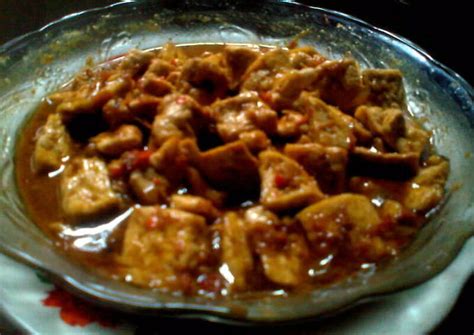 Resep Tahu Bumbu Kacang oleh Kaloka Kitchen - Cookpad