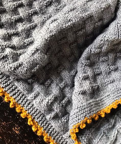 Ravelry Basketweave Baby Blanket Pattern By Annie Ciszak