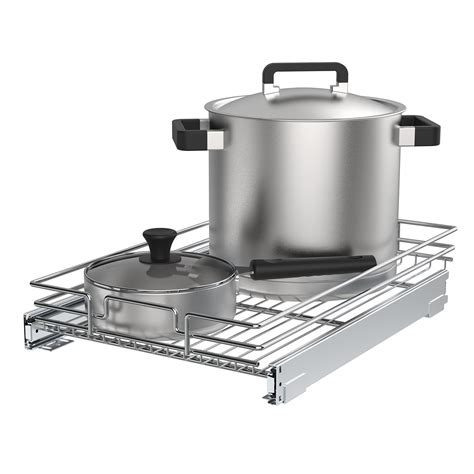 Snapklik.com : Pull Out Cabinet Organizer, 20 21 IN Heavy Duty Wire