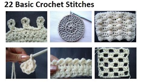 20 Basic Crochet Stitches Beginner Crochet Classes Online Basic