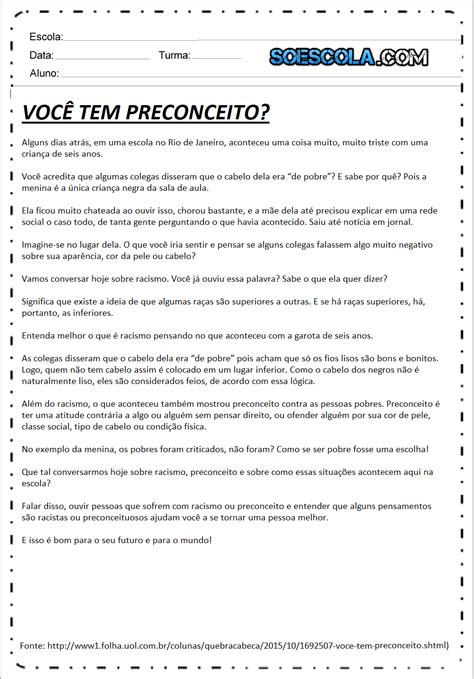 Texto Dissertativo Sobre Racismo