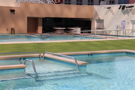 Photos of Circa Las Vegas pool, Stadium Swim, opening next week