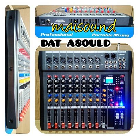 Jual MIXER KARAOKE DAT A80ULD MIXER AUDIO DAT A 80 ULD 8 CHANNEL