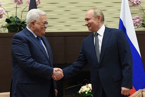 Putin Discusses Russia Ukraine Talks Middle East With Palestinian