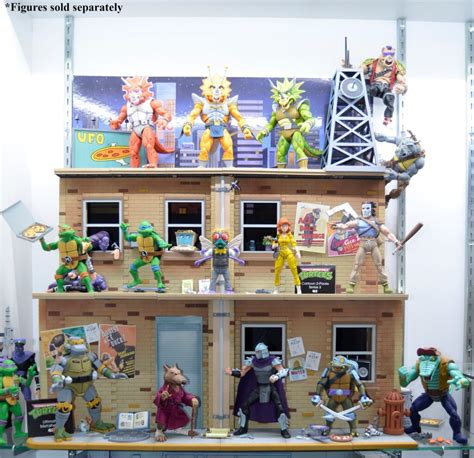 NECA TMNT Animated Series Diorama on sale later today! - Action Figure Fury