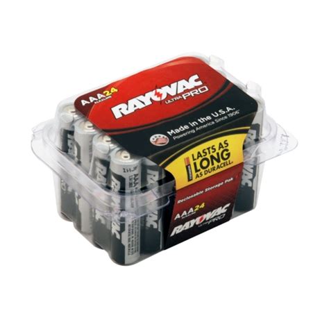 Rayovac Ultra Pro Alka Aaa Batteries Storage Pak Aaa Alkaline