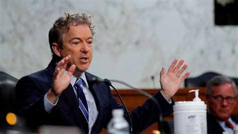 Rand Paul Went On A Transphobic Rant During Dr Rachel Levines Senate