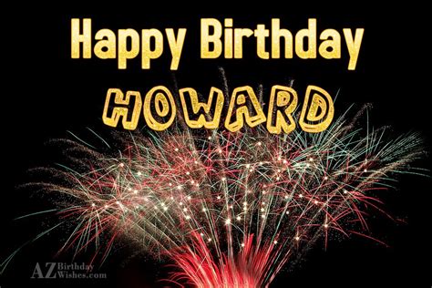 Happy Birthday Howard