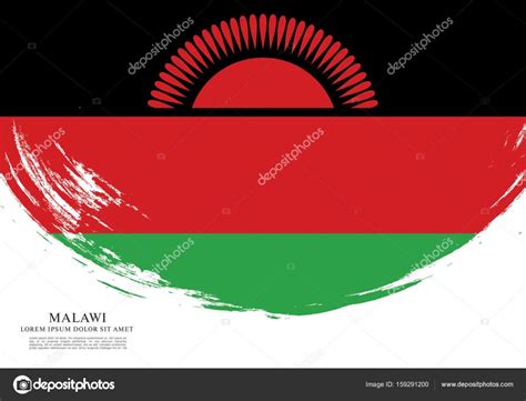 Flag Of Malawi Background Stock Vector Image By Igor Vkv