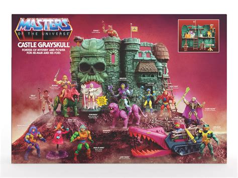 Masters Of The Universe Castle Grayskull Play Set Returns From Mattel