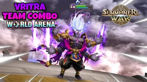 Vritra Team Combo In World Arena Summoners War Youtube