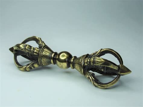 Vajra Dorje Tibetan Buddhist Ritual Object Etsy Vajra Tibetan