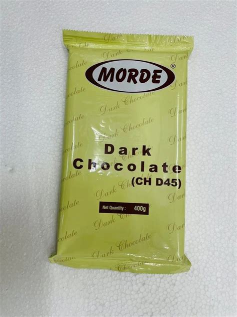 Bar Morde Dark Chocolate D 45 400g Mrp 210 At Rs 180 6 Pack In