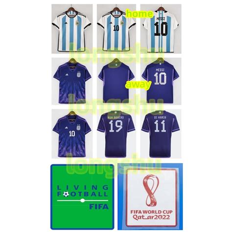 Top Quality Argentina Home Away Soccer Jersey Football