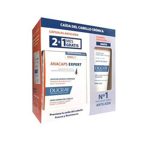 Ducray Anacaps Expert Capsules Anaphase Shampoo Ml