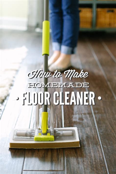 How To Make Homemade Floor Cleaner Vinegar Based Live Simply