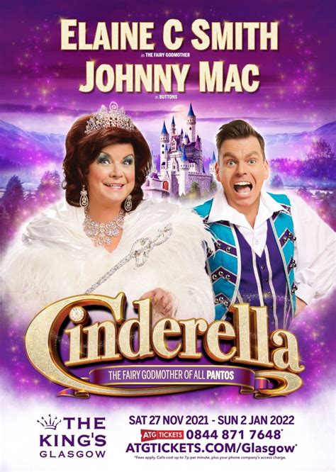 Cinderella At Kings Theatre Glasgow Kings Pantomime Tickets Pantos